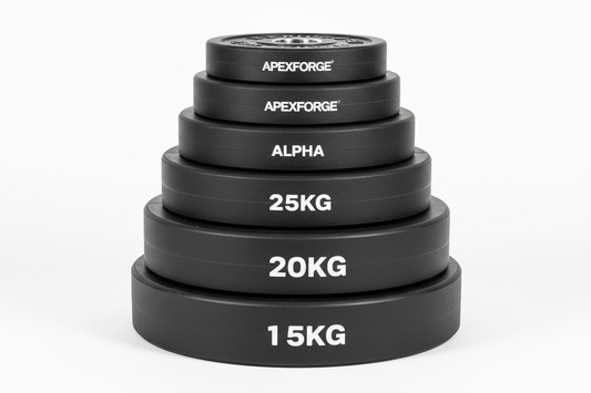 ApexForge Alpha Bumper Plate Set (150kg)