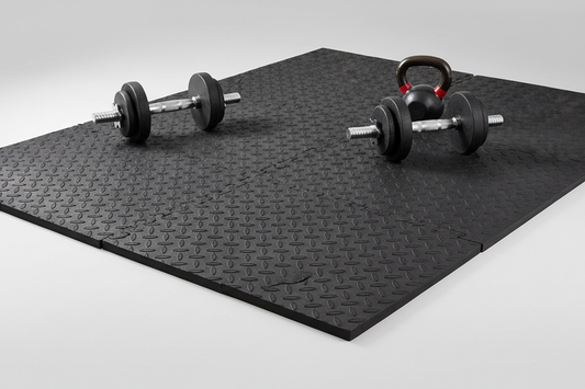 gym flooring tiles
20mm shock-absorbing rubber
Improves grip and reduces noise
Protects floors and equipment
Easy-to-clean surface
Modular tile format