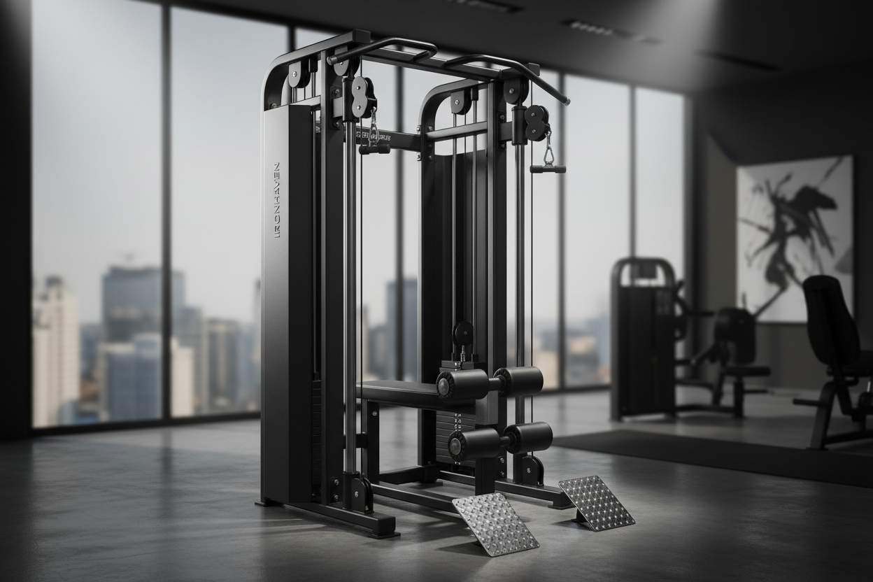 IronHaven Lat Pulldown &amp; Seated Row Combo is built for athletes who demand premium, high-performance home gym equipment. Designed to feel like a commercial-grade showroom piece, it delivers stability, durability, and a disciplined training experience—without compromise.