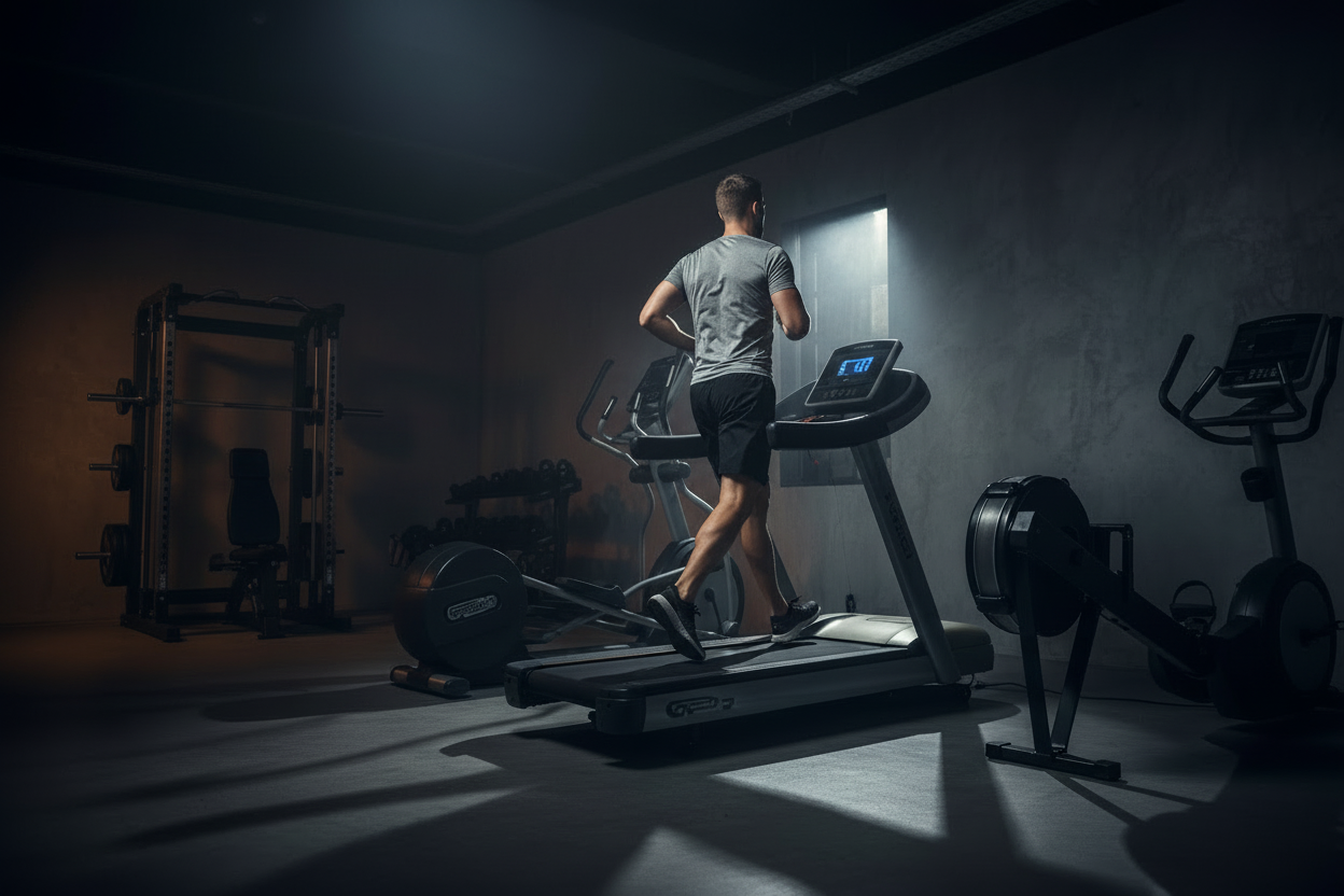 make the man face the other way